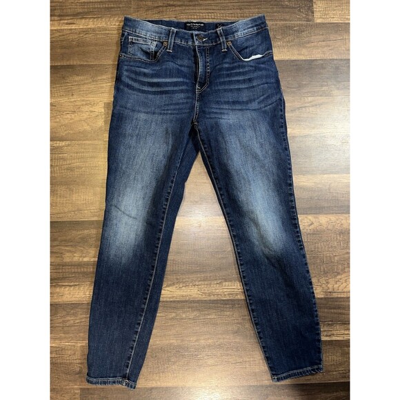 Lucky Brand Jeans Womens 8 29 Blue Mid Rise Skinny Ava Ankle Stretch Denim - Picture 1 of 7
